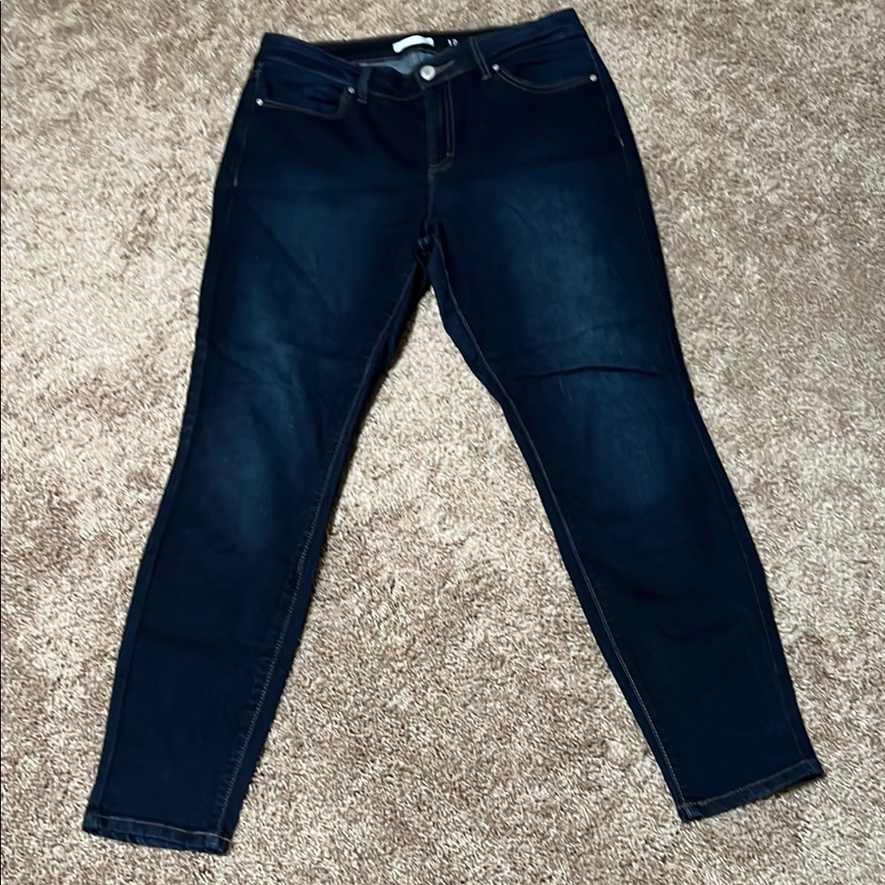 LC Lauren Conrad Blue Jeggings Modern Fit